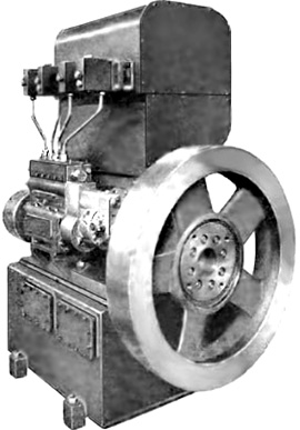 Stoommotor Meiermattern copy uit een boek